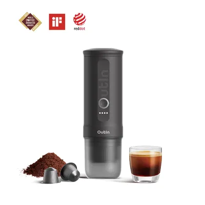 Nano Portable Espresso Machine Space Grey