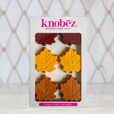 Fall Leaf Knobēz 6 pack